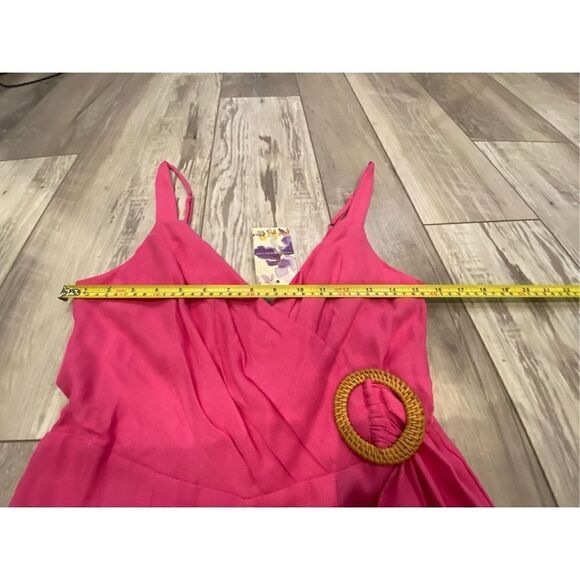 ee:some hot pink Capri romper, jumpsuit size S - Picture 8 of 12